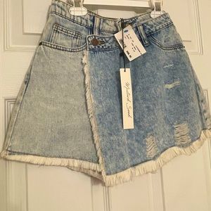 NWT Denim Women Skirt/shorts